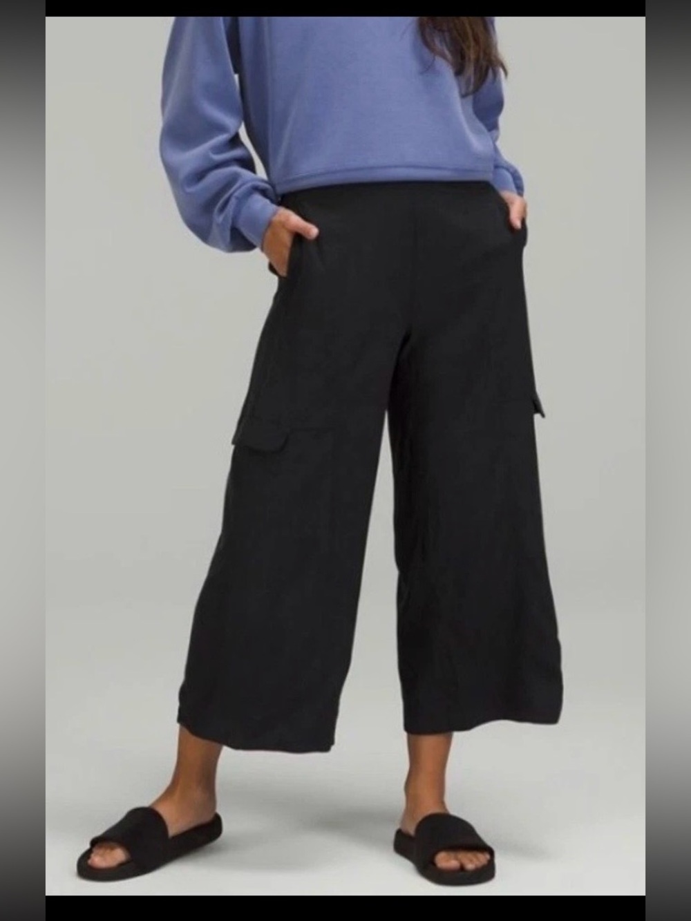 lululemon Wide-Leg Pants in Navy